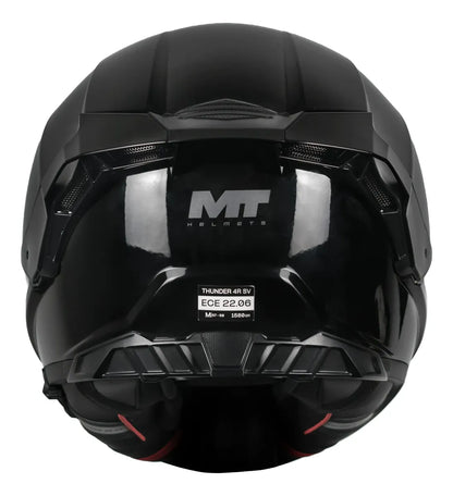 Casco Integral MT Thunder 4 R SV Pure A1  Negro Brillo