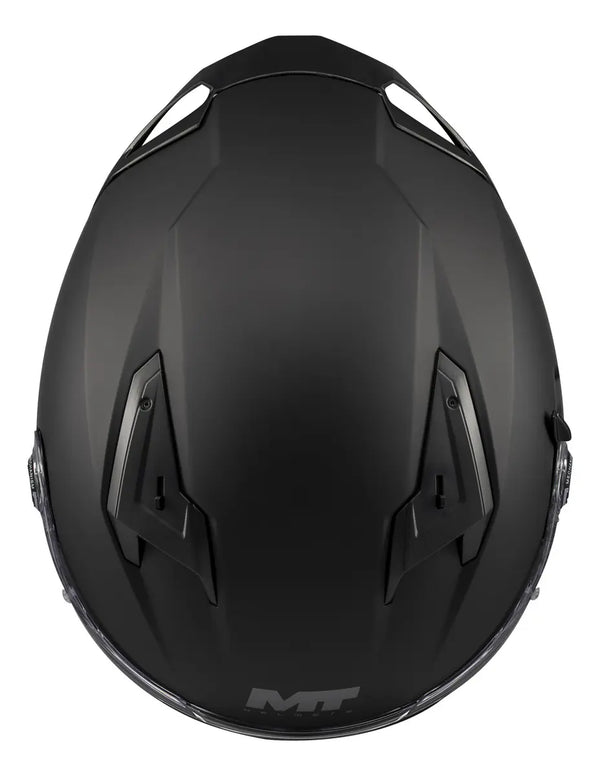 Casco Integral Mt Braker Sv Pure Negro Mate