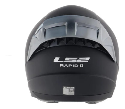 Casco Integral Ls2 Rapid II Negro Mate FF353