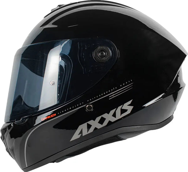 Casco Integral Axxis Draken A1 Negro Brillo