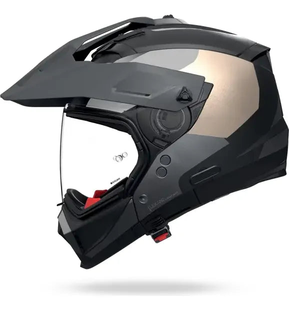 Casco Nolan N70-2 X 06 Selvado 347 Negro Gris Arena