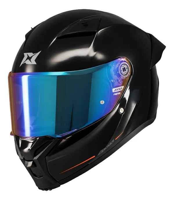 Casco Integral Axxis Fenix A1 Negro Brillo FF132