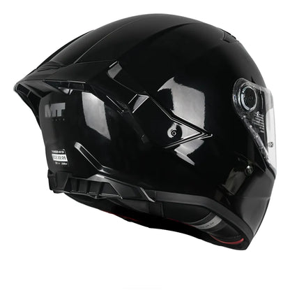 Casco Integral MT Thunder 4 R SV Pure A1  Negro Brillo