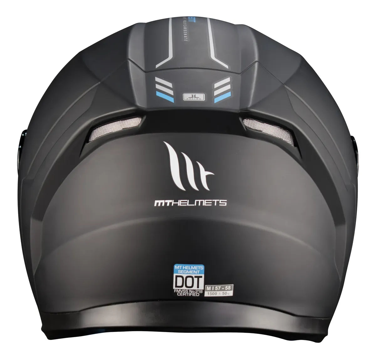 Casco integral MT Segment Pure A1 Negro Mate