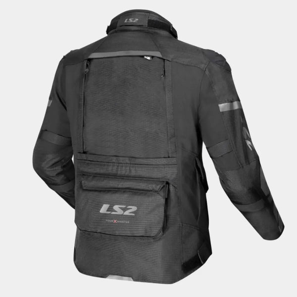 Chamarra LS2 Deportiva Negro X-Master Textil