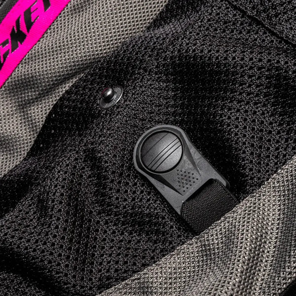 Chamarra Para Dama Joe Rocket Stratos Rosa Gris Negro
