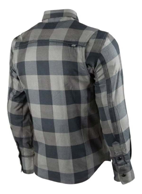 CHAMARRA CAMISA TRUE GRIT SPEED AND STRENGHT NEGRO GRIS