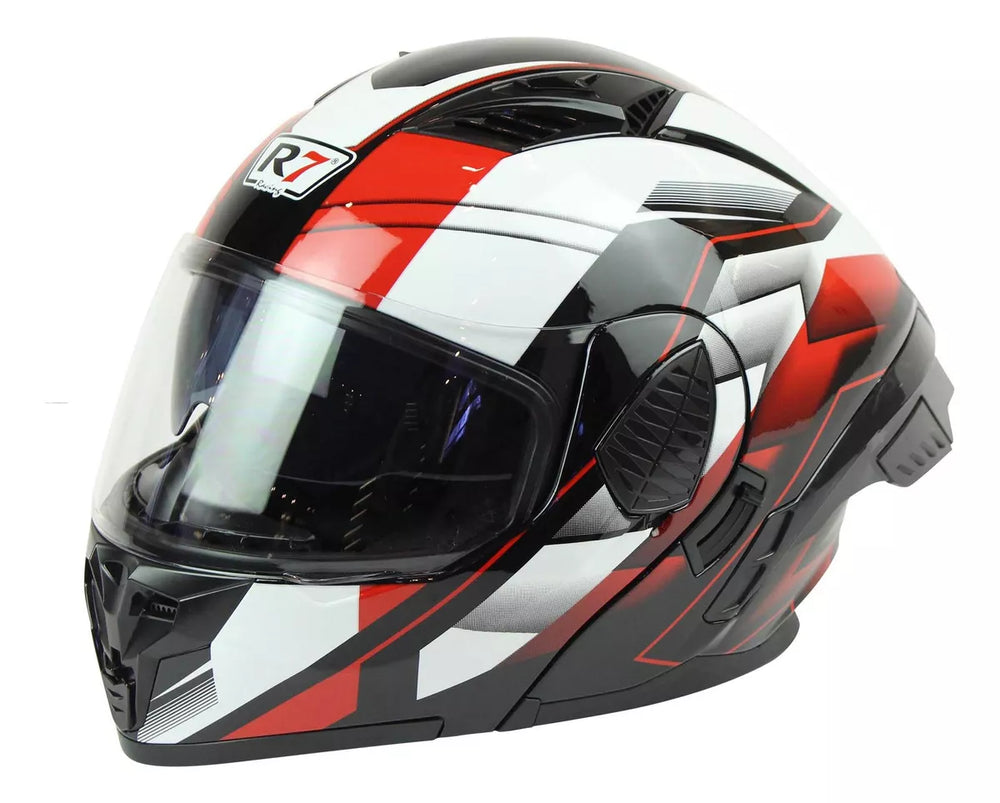Casco Abatible R7 Racing 167 Negro Rojo Blanco – Moto Helmets