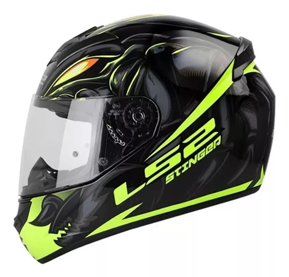 Casco Integral Ls2 Rookie Stinger  Amarillo Brillo FF352