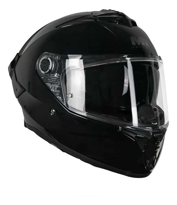 Casco Integral MT Thunder 4 R SV Pure A1  Negro Brillo