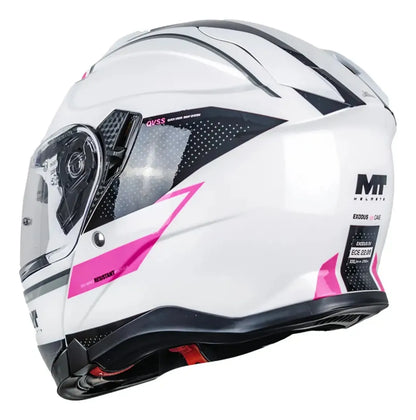 Casco Abatible MT Exodus Cave B8 Rosa Brillo