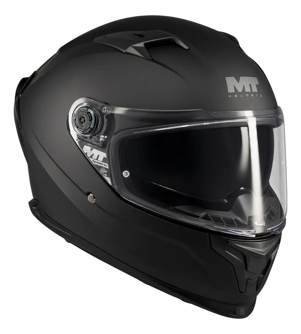 Casco Integral Mt Braker Sv Pure Negro Mate