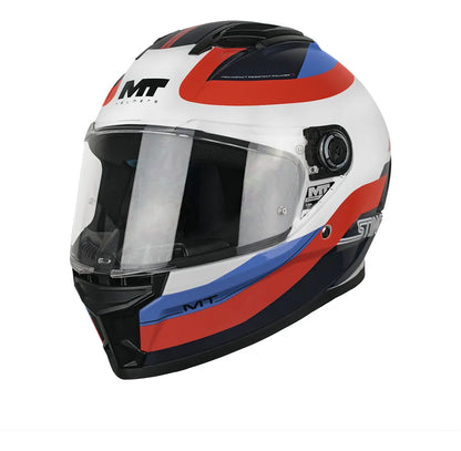 Casco MT Stinger 2 Majestic A7 Brillo + mica oscura