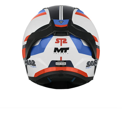 Casco MT Stinger 2 Majestic A7 Brillo + mica oscura