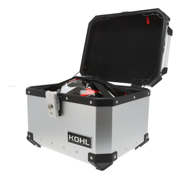 BAUL TRASERO MOTOCICLETA KOHL Q1-ECON ALUMINIO 40 LTS