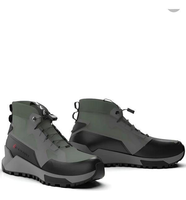 Botas Forma Kumo Negro Verde