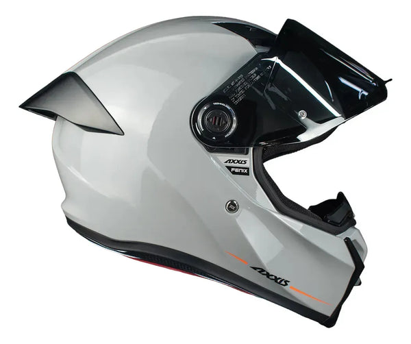 Casco Integral Axxis Fenix A2 Gris Brillo