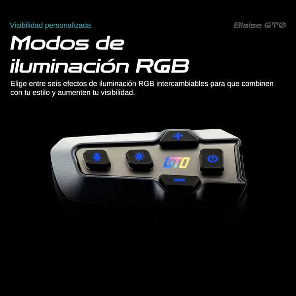 Manos Libres Blaise By GT0 Negro Audio HD y Control con Botón