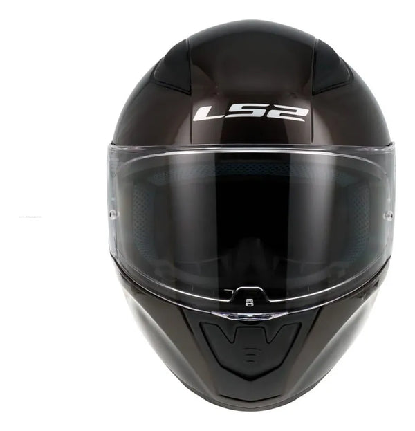 Casco Integral Ls2 Rapid II Shelley Negro Plata FF353