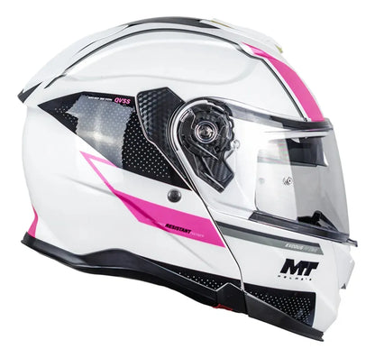 Casco Abatible MT Exodus Cave B8 Rosa Brillo