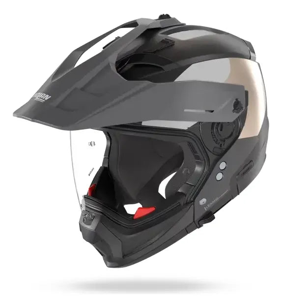 Casco Nolan N70-2 X 06 Selvado 347 Negro Gris Arena