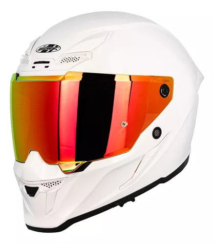 Casco Integral Joe Rocket Rkt 240 Ion Blanco Brillo
