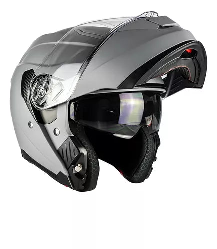 Casco Abatible MT Exodus SV A12 Gris Mate