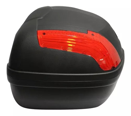 Cajuela Techx2 889 Negra C/ Reflejante Rojo 45L