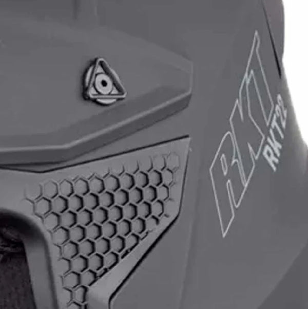 Casco Cross Joe Rocket Rkt 22 Solid Negro Mate