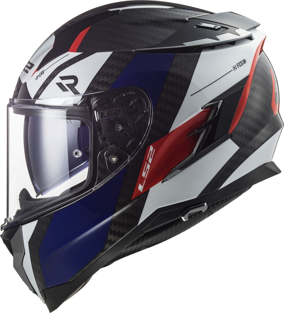 Casco Integral LS2 Challenger Ct2 Carbon Alloy  Rojo Mate