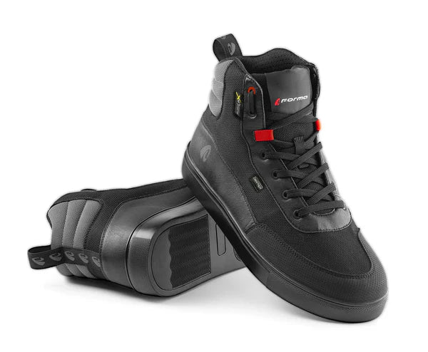 Botas Forma Milano Dry Negro Rojo