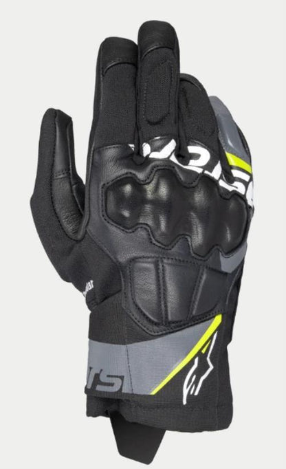 Guantes Alpinestars Corozal V3 Drystar Negro Amarillo Fluo