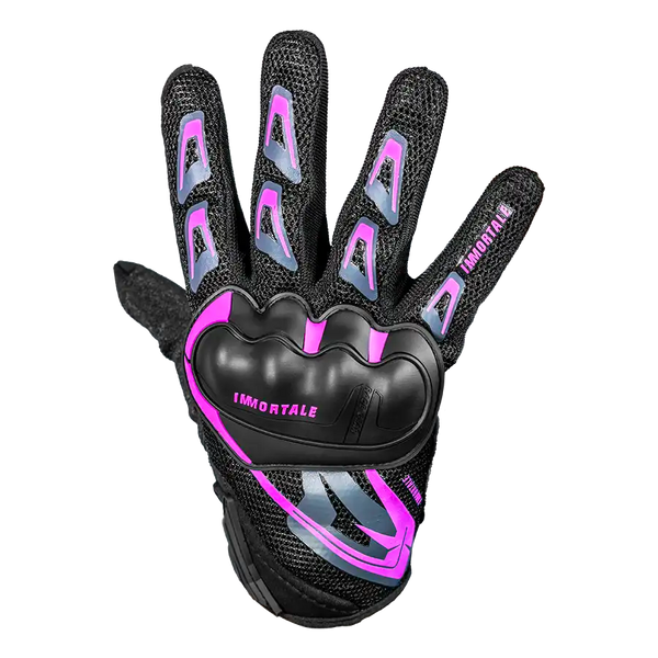Guantes Immortale Rebel Negro Violeta