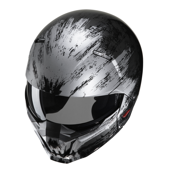 Casco Abierto Hjc I20 Furia Mc5 Negro Gris