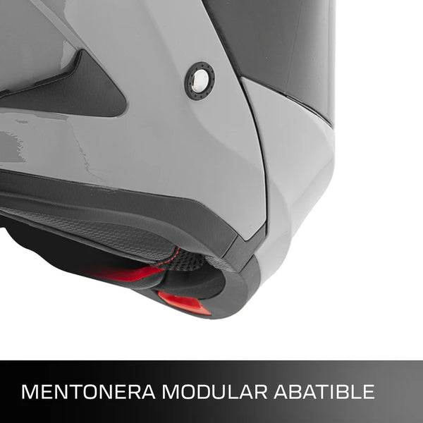 Casco Abatible Joe Rocket Rkt 300 Solid Gris