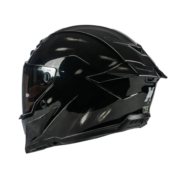 Casco Integral Immortale  Irius Negro Pulido Brillo