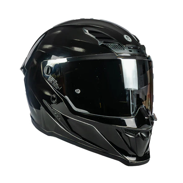 Casco Integral Immortale  Irius Negro Pulido Brillo