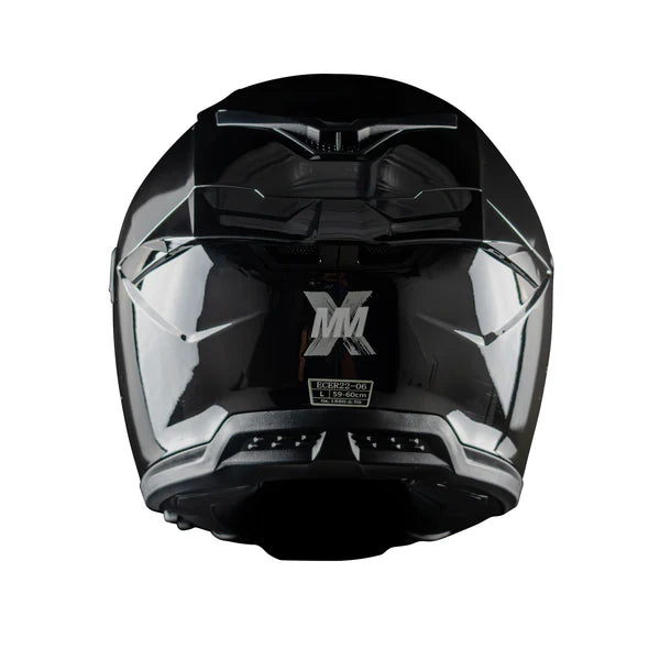 Casco Integral Immortale Irius Negro Brillo
