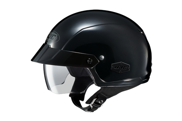 Casco Abierto Hjc Is -Cruiser Negro Brillo