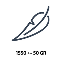 1550 +- 50 GR