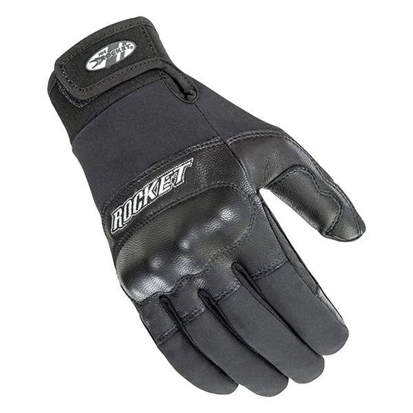Guantes Joe Rocket Prime Negro Con Proteccion