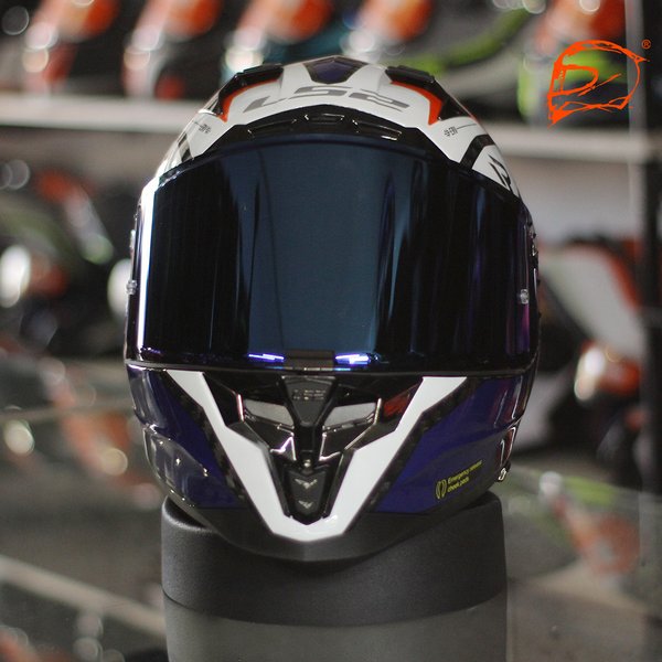 Casco Integral LS2 Challenger Ct2 Carbon Alloy  Rojo Mate