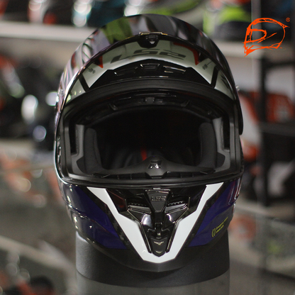 Casco Integral LS2 Challenger Ct2 Carbon Alloy  Rojo Mate