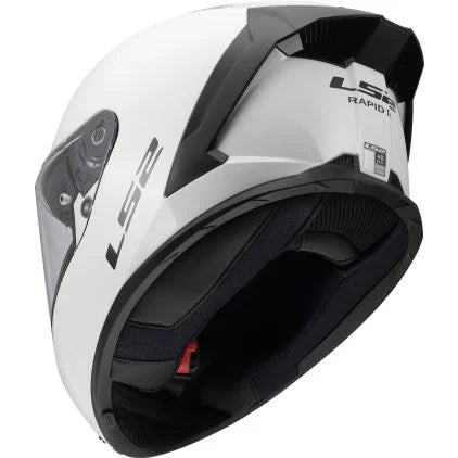 Casco Integral LS2 Rapid III Solid Blanco Brillo FF820