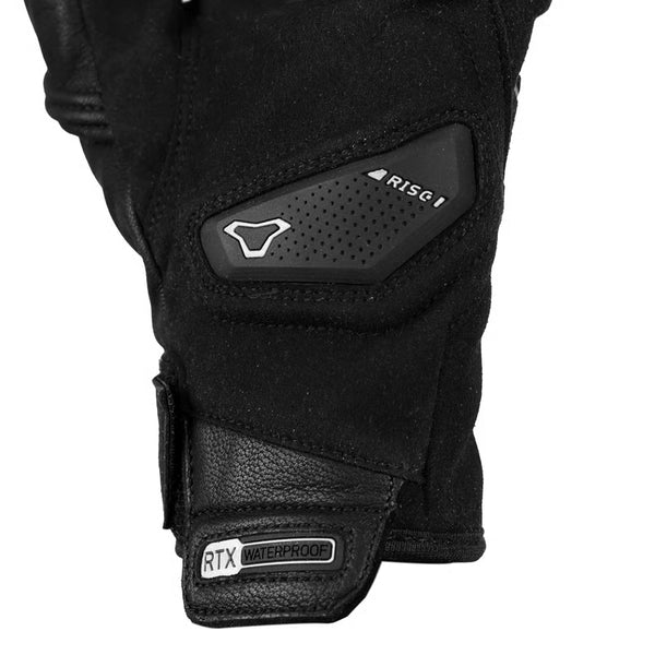 Guantes Macna Text Drizzle RTX Negro Piel