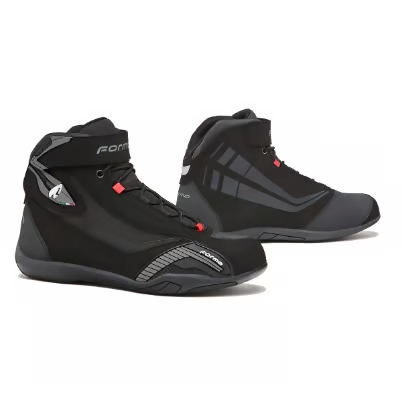 Botas Genesis Forma Negro Rojo
