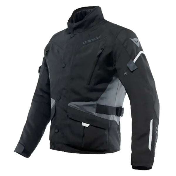 Chamarra Dainese Tempest Negra con gris