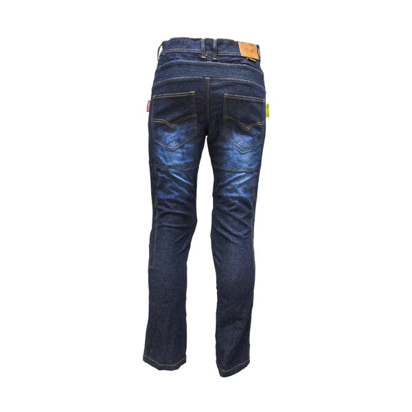 Pantalón De Mezclilla Con Protecciones Atrox Kevlar CE 2930