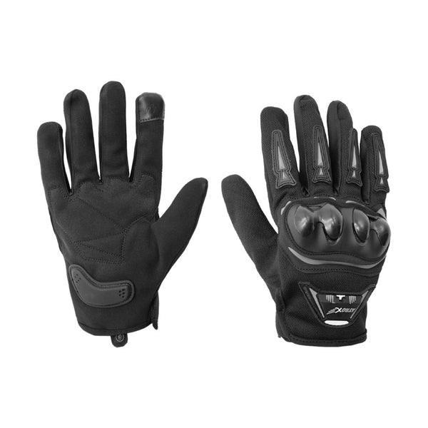 Guantes Atrox AT-4215 Textil Corto Negro
