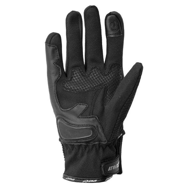 Guantes Atrox AT-4210 Ventilado Corto Negro